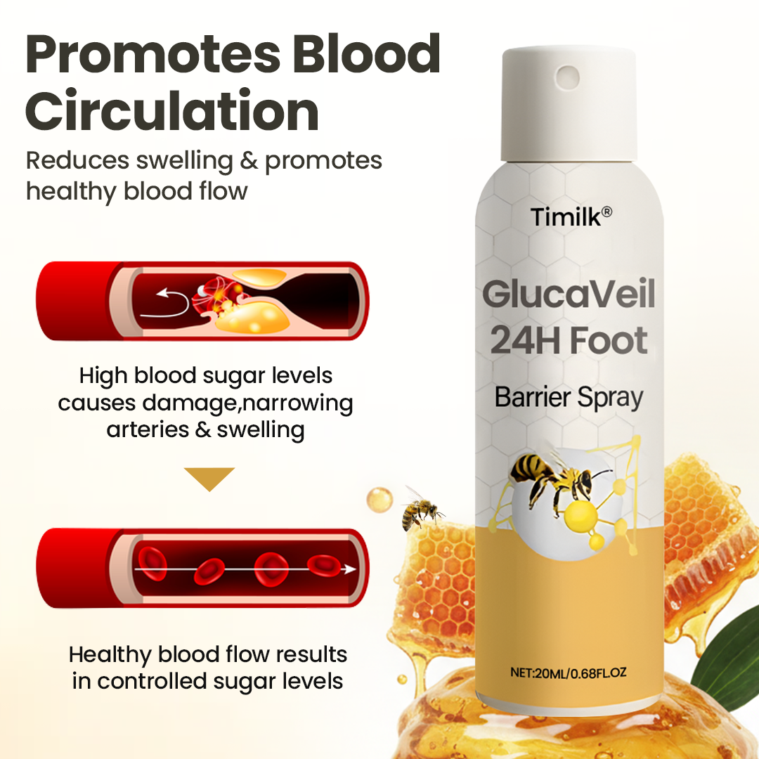 Timilk® GlucaVeil 24H Foot Barrier Spray ❤️