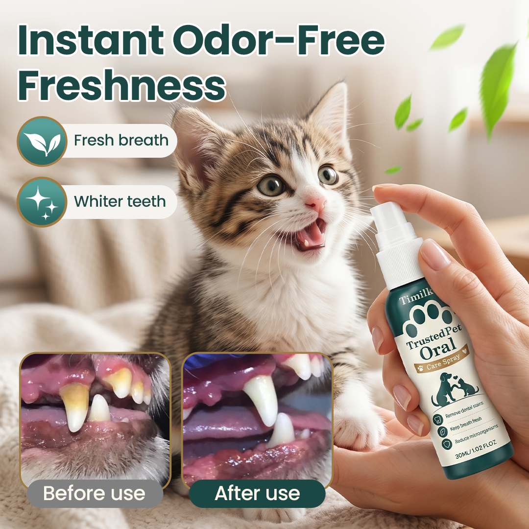 Timilk® TrustedPet Oral Care Spray - Easy Daily Dental Support