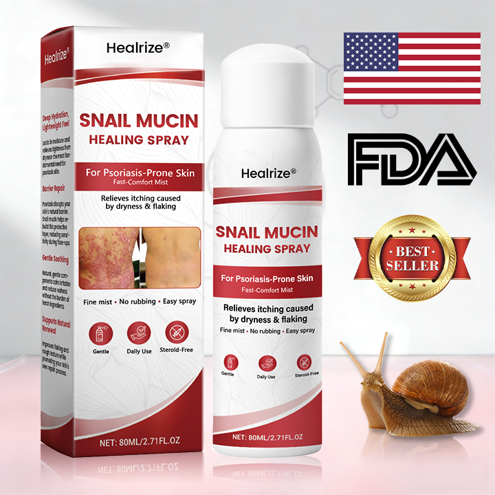 Healrize® Snail Mucin Healing Spray – Relief for Sensitive & Flare-Up Skin