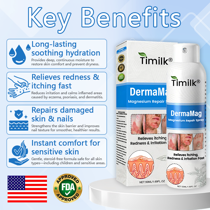 Timilk® DermaMag Magnesium Repair Spray ❤️