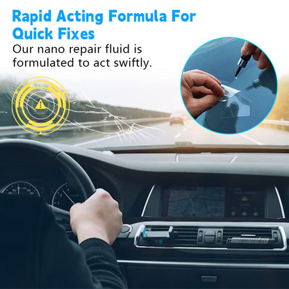Auto Glass Nano Repair Fluid