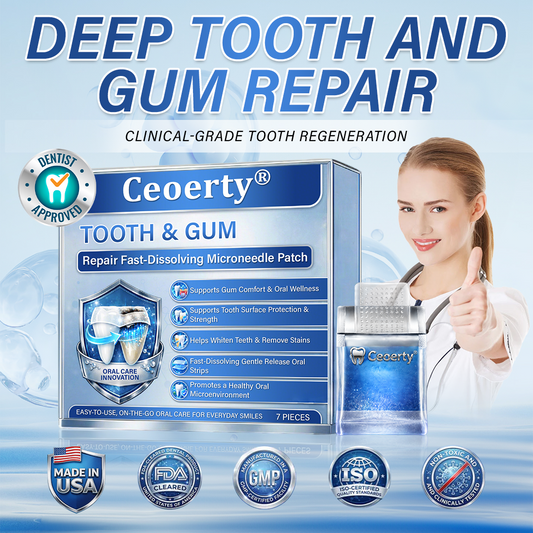 Ceoerty® Tooth & Gum Repair Fast-Dissolving Microneedle Patch❤️